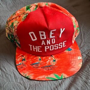 Obey hat great condition barely used